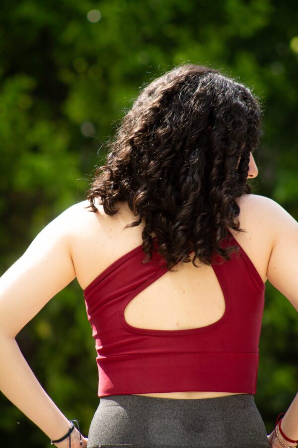 TOP SLEEK VINOTINTO - Imagen 2