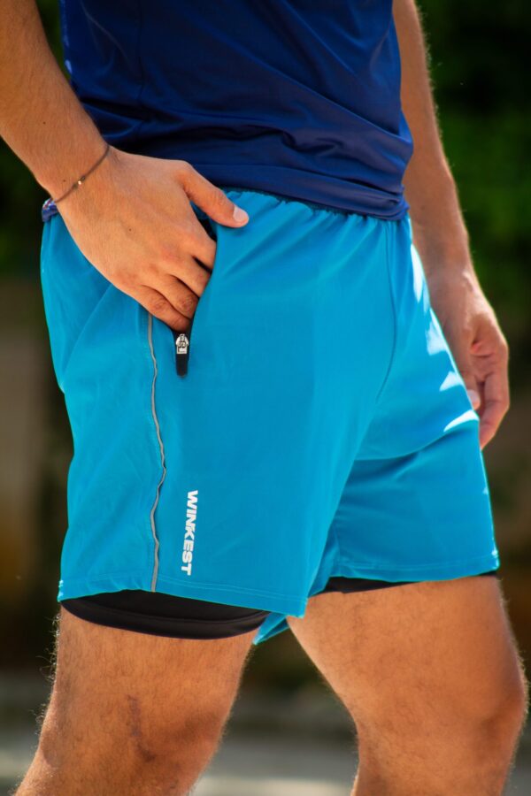 SHORT MAN AZUL CLARO - Imagen 2