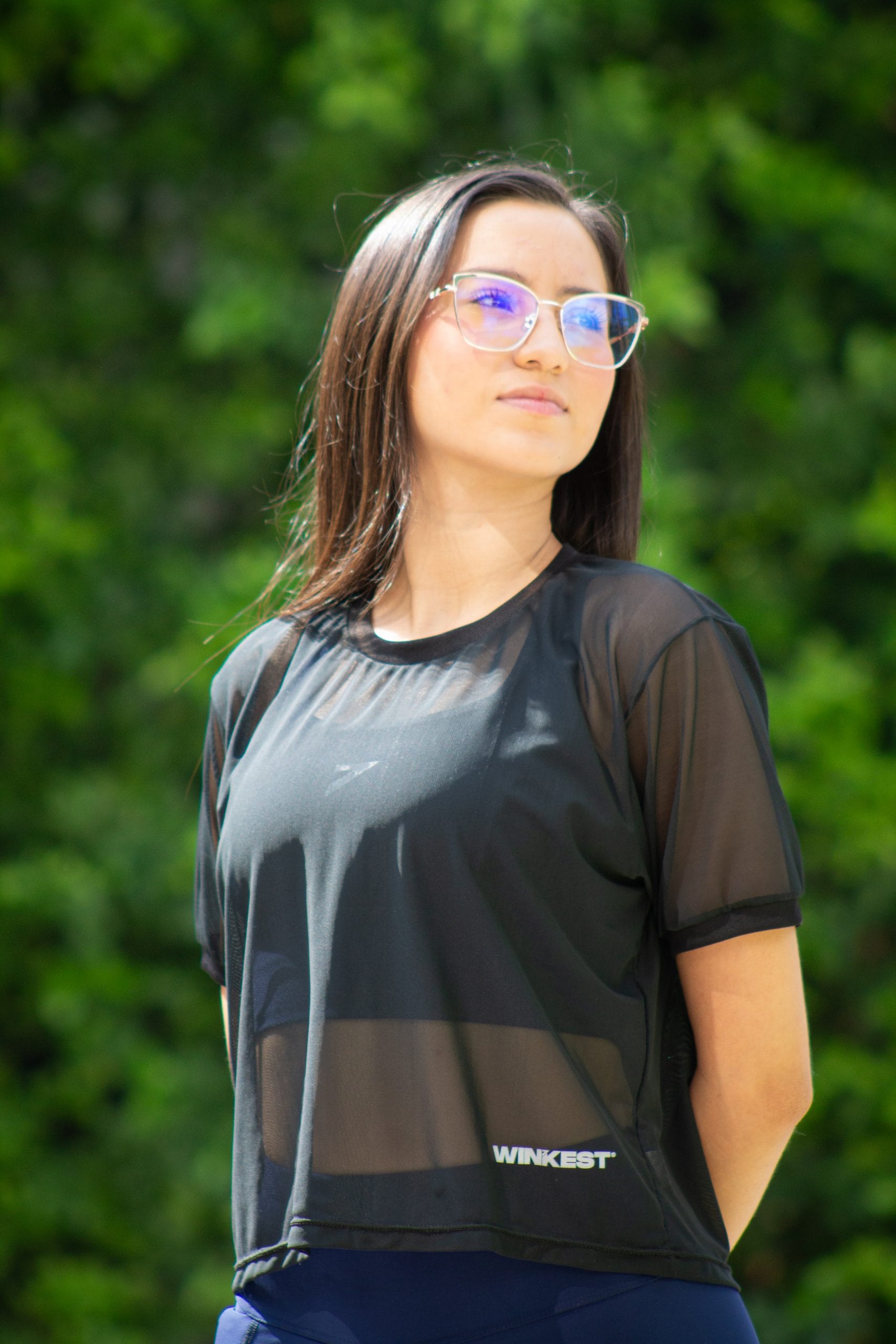 CAMISETA MALLA SPORT NEGRA
