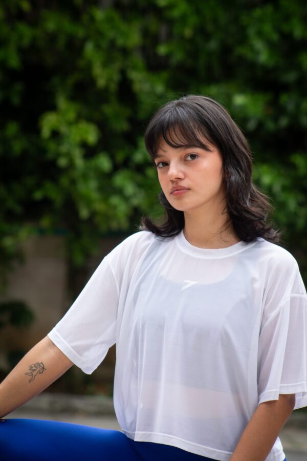 MALLA OVERSIZE BLANCA - Imagen 2